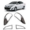 VIỀN ĐÈN HẬU XE TOYOTA VIOS 2019 MẠ CROM