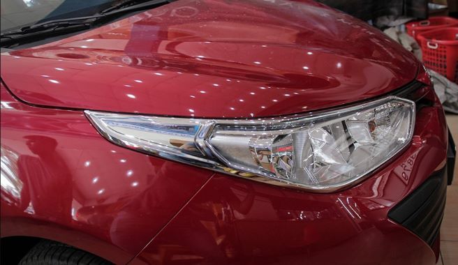 ỐP ĐÈN PHA XE TOYOTA VIOS MẠ CROM 