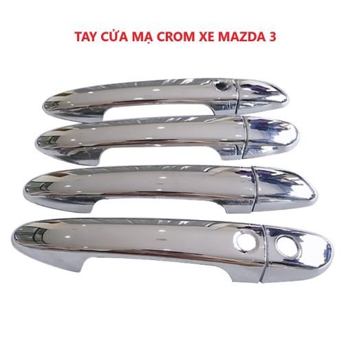 ỐP TAY CỬA MẠ CROM XE MAZDA 3