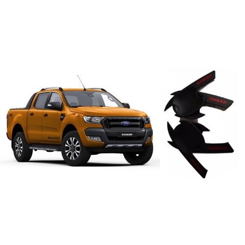 BỘ ỐP HÕM CỬA XE FORD RANGER MÀU ĐEN