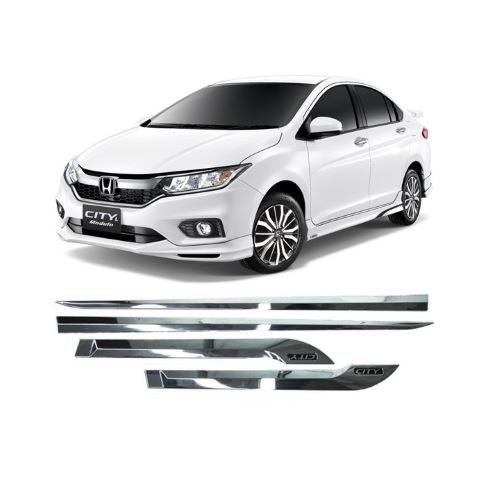 NẸP SƯỜN XE MẠ CROM XE HONDA CITY 2018-2019