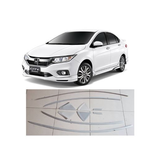 BỘ NẸP VIỀN CONG KÍNH INOX XE HONDA CITY 2018-2019