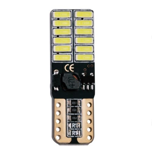 BỘ 02 BÓNG ĐÈN LED T10-4014 - 24 LED 12V