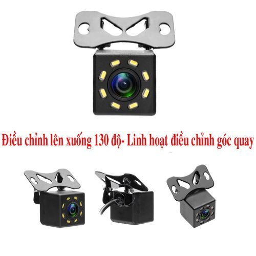 CAMERA LÙI CHỐNG NƯỚC 8 LED VUÔNG BẢO HÀNH 3 THÁNG