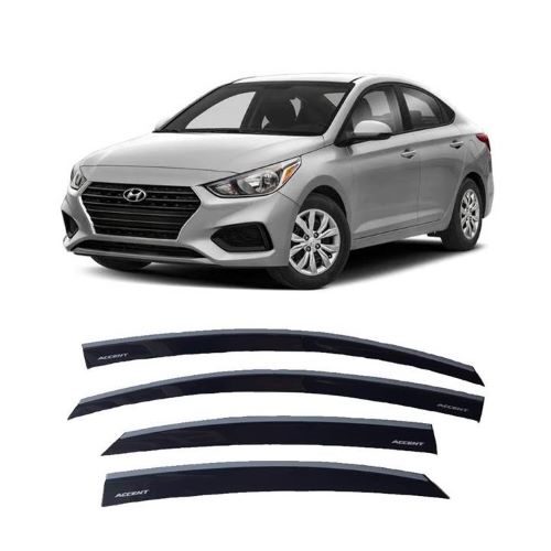 VÈ CHE MƯA CHỈ INOX CAO CẤP DÀNH CHO XE HYUNDAI ACCENT-2019