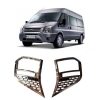 BỘ ỐP TRANG TRÍ VIỀN ĐÈN TRƯỚC MẠ CROM DÀNH CHO XE FORD TRANSIT 2014-2018