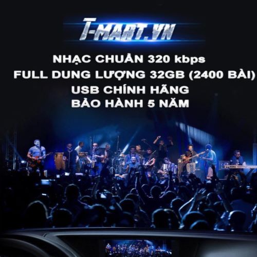 USB 32G PHÁT NHẠC CHẤT LƯỢNG CAO 2400 BÀI NHẠC MP3 (320kbps)+200 VIDEO DIVX CHO XE Ô TÔ