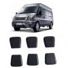 ỐP TRANG TRÍ NÚT LÙA KÍNH VÂN CARBON XE FORD TRANSIT 2014-2020
