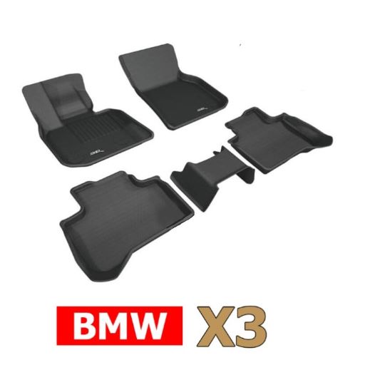 THẢM LÓT SÀN BMW X3 CHÍNH HÃNG 3D MAXPIDER KAGU 2018-2023